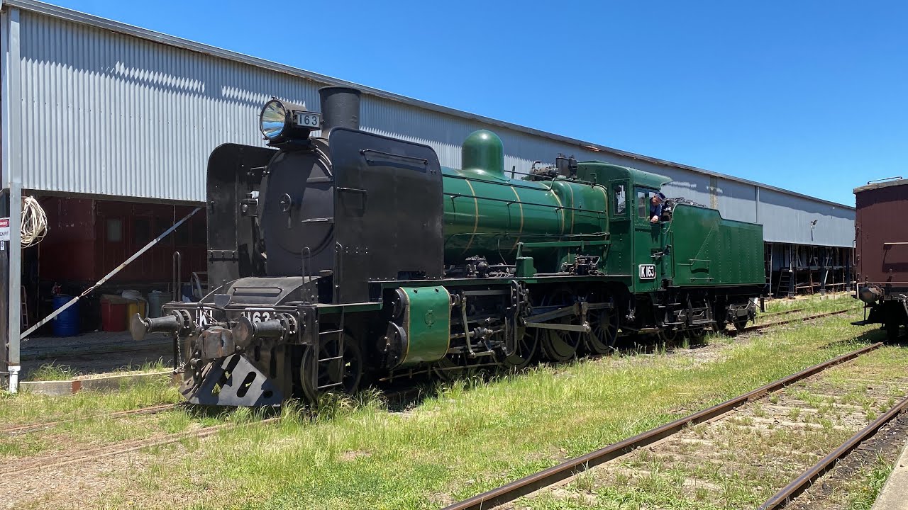 Welcome Back K163 on the Mornington Railway | K163 relaunch
