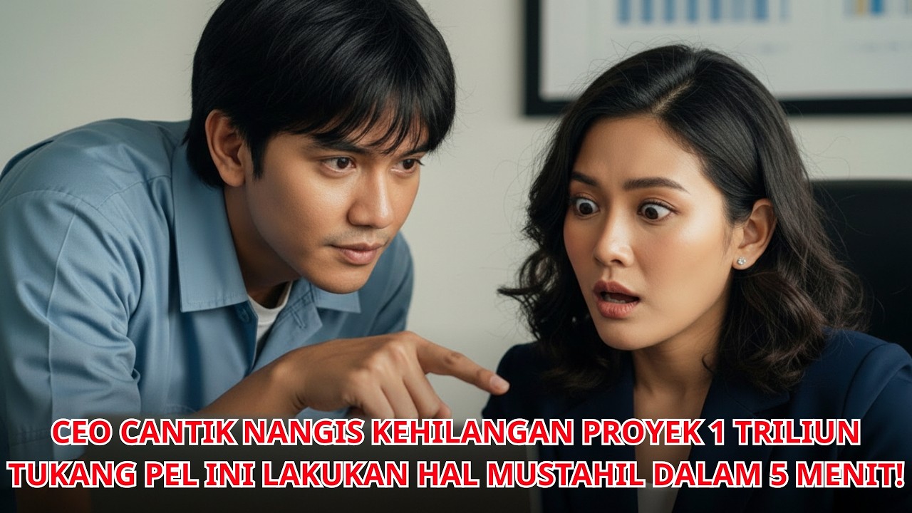 HANYA TERSISA 1 JAM! CEO CANTIK PASRAH, SIAPA SANGKA TERNYATA TUKANG PEL INI ADALAH SEORANG