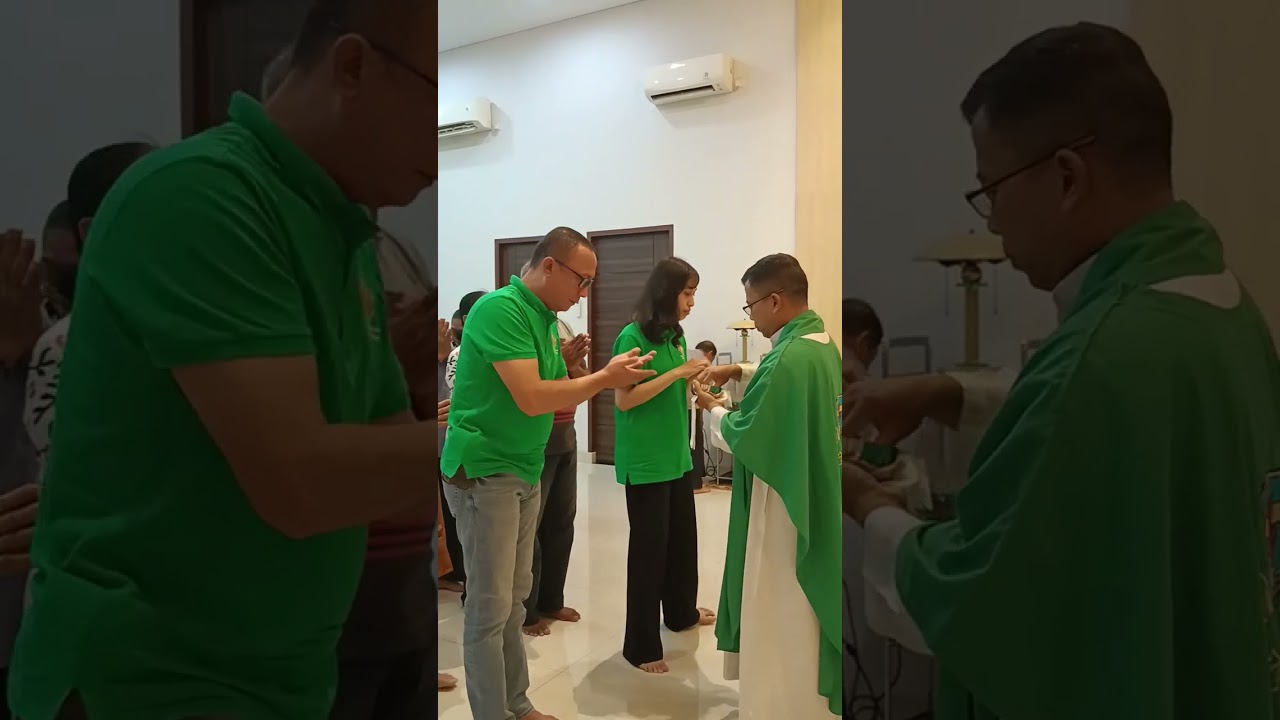 Misa Lingkungan St. Yosep Paroki Sanfrades Palembang