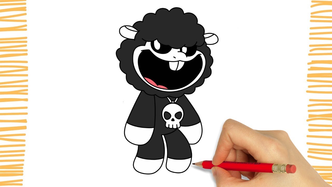 Como Desenhar o BABA CHOPS I POPPY PLAYTIME