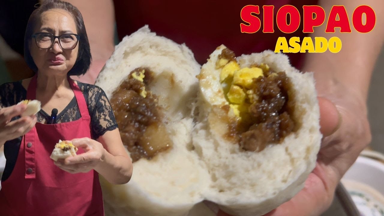 Siopao Asado na di kailangan ng Sauce