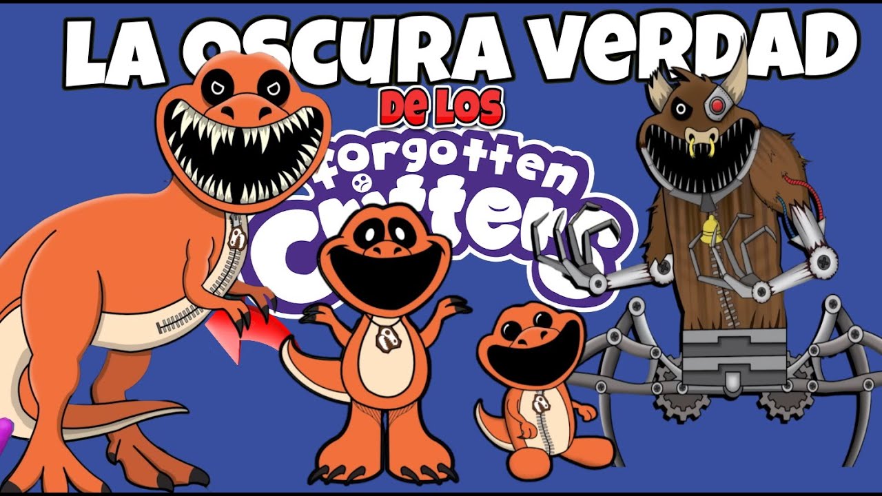 LA OSCURA VERDAD DE ROWDY REX Y BULL BULLYNO MECANICO SMILING CRITTERS SECRETOS Y ELIMINADOS| Malea