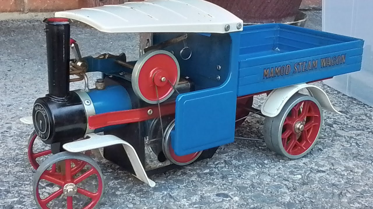 Steaming a Mamod SW1 Steam Wagon 