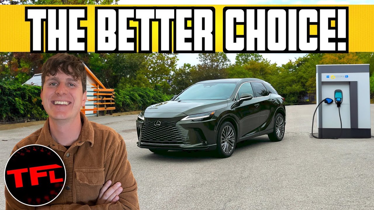 Forget The EV! The NEW 2024 Lexus RX Plug In Is The Car Most People ACTUALLY Need!
