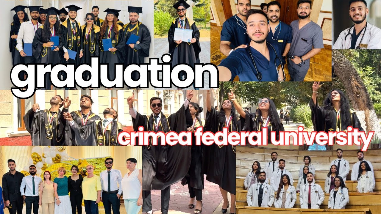 mbbs graduation ceremony in russia, crimea federal university russia ,#graduation #convocation #mbbs
