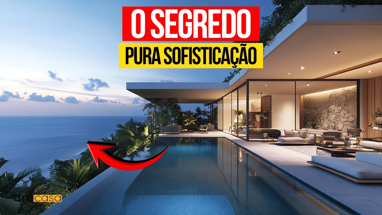 Piscinas com Borda Infinita: 130 Modelos Incríveis para Inspirar Você!