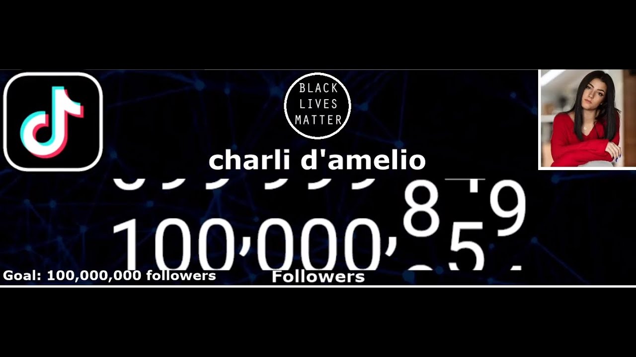 charlidamelio reaches 100 Million TikTok Followers (YT Battles)