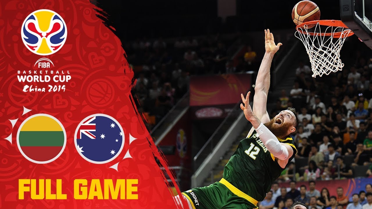 Aron Baynes shinned for Australia v Lithuania - Full Game - FIBA Basketball World Cup 2019