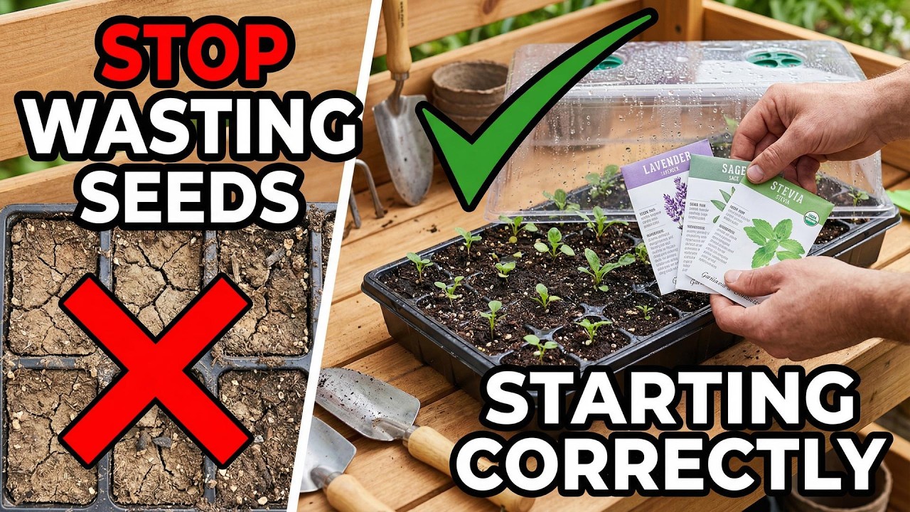 How to germinate the hardest herbs without wasting seeds