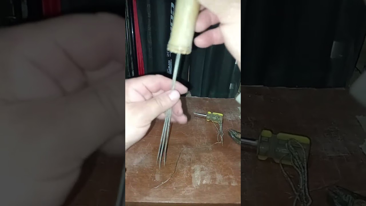 como hacer plomadas pata de ara&ntilde;a - 