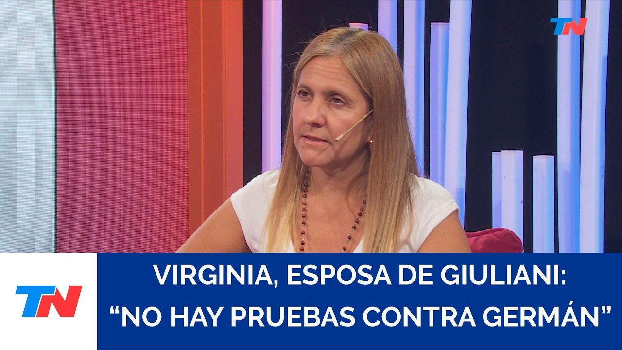 Virginia, esposa de Germán Giuliani: 