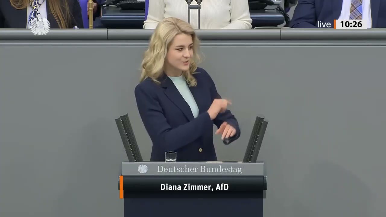 Verm&ouml;genssteuer-Streit im Bundestag! Diana Zimmer kontert Reichinnek &ndash; Heftige Debatte | AfD