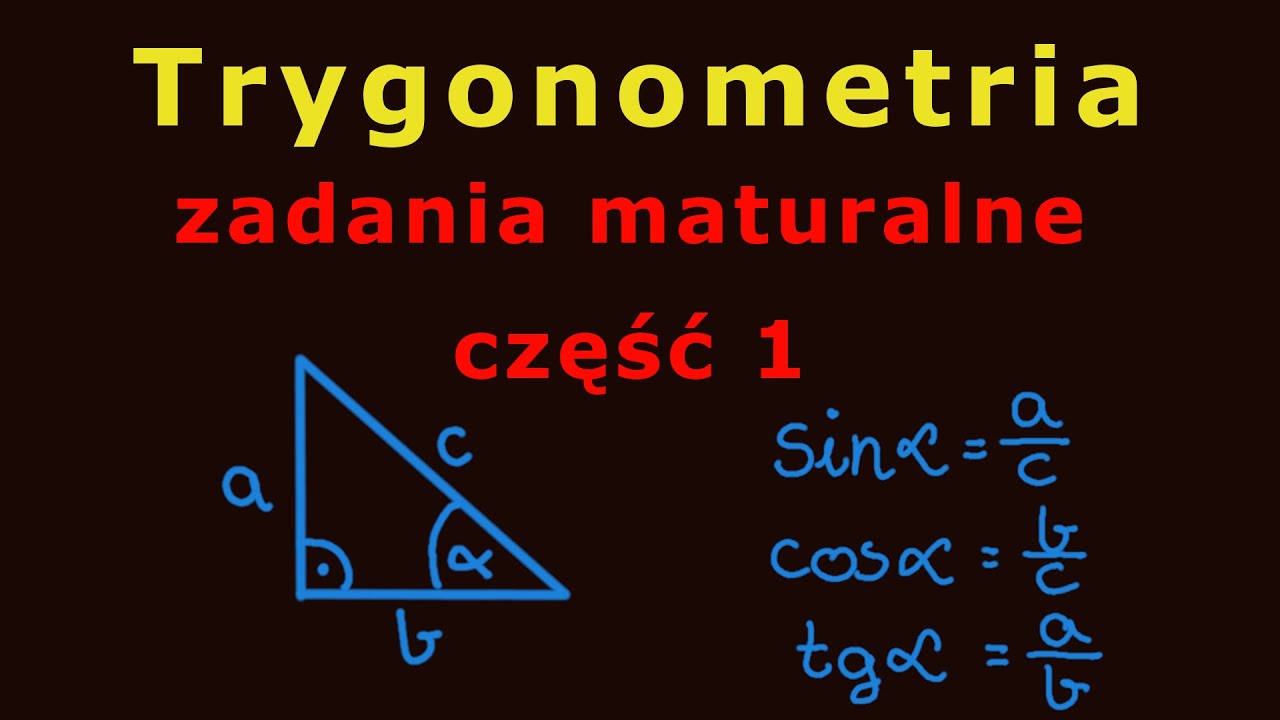 Trygonometria #1 #zadania maturalne