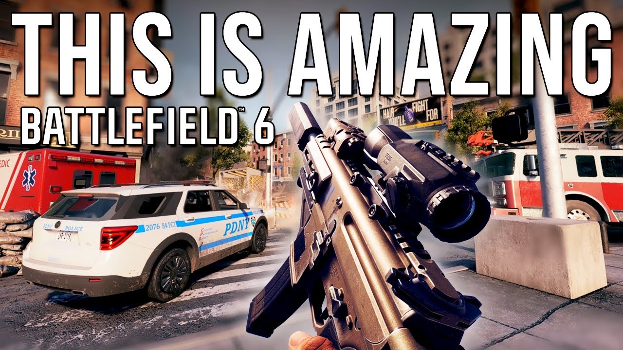 Battlefield 6 NEW MAP and BEST WEAPON Gameplay!