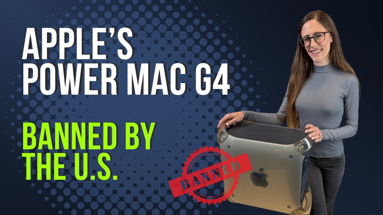 Why the Power Mac G4 Was Banned from Export (Seriously)