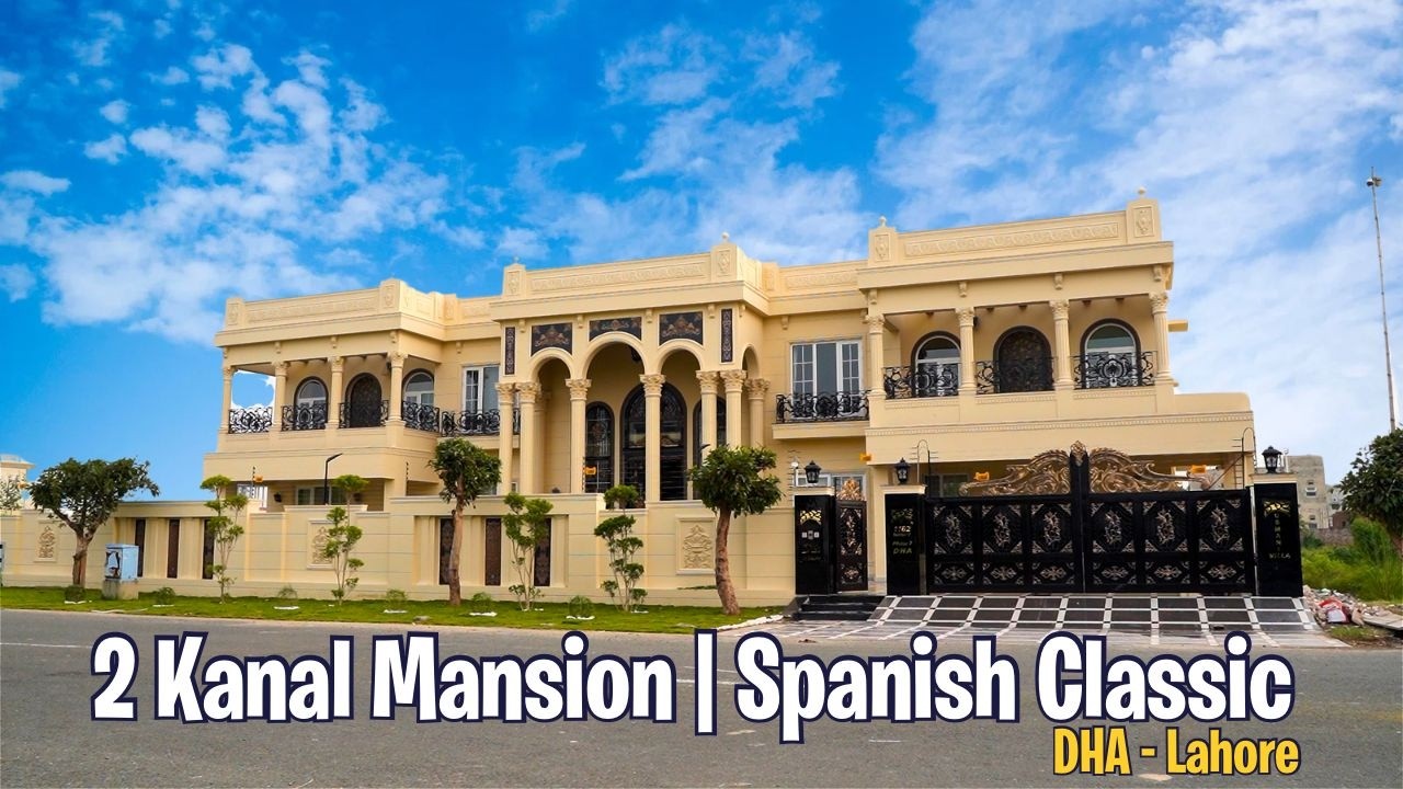 2 Kanal Spanish Classic Mansion | DHA Lahore | A Project of handyhand.pk
