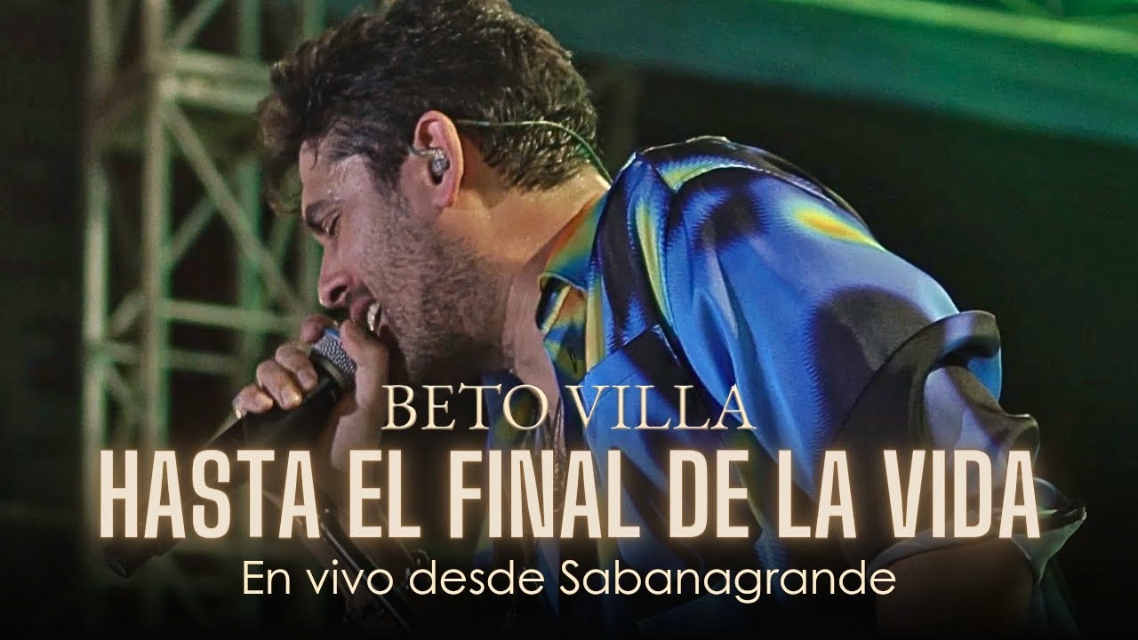 Hasta el final de la vida (Diomedes Díaz) - @BetoVillaMusic (Vallenato en vivo)