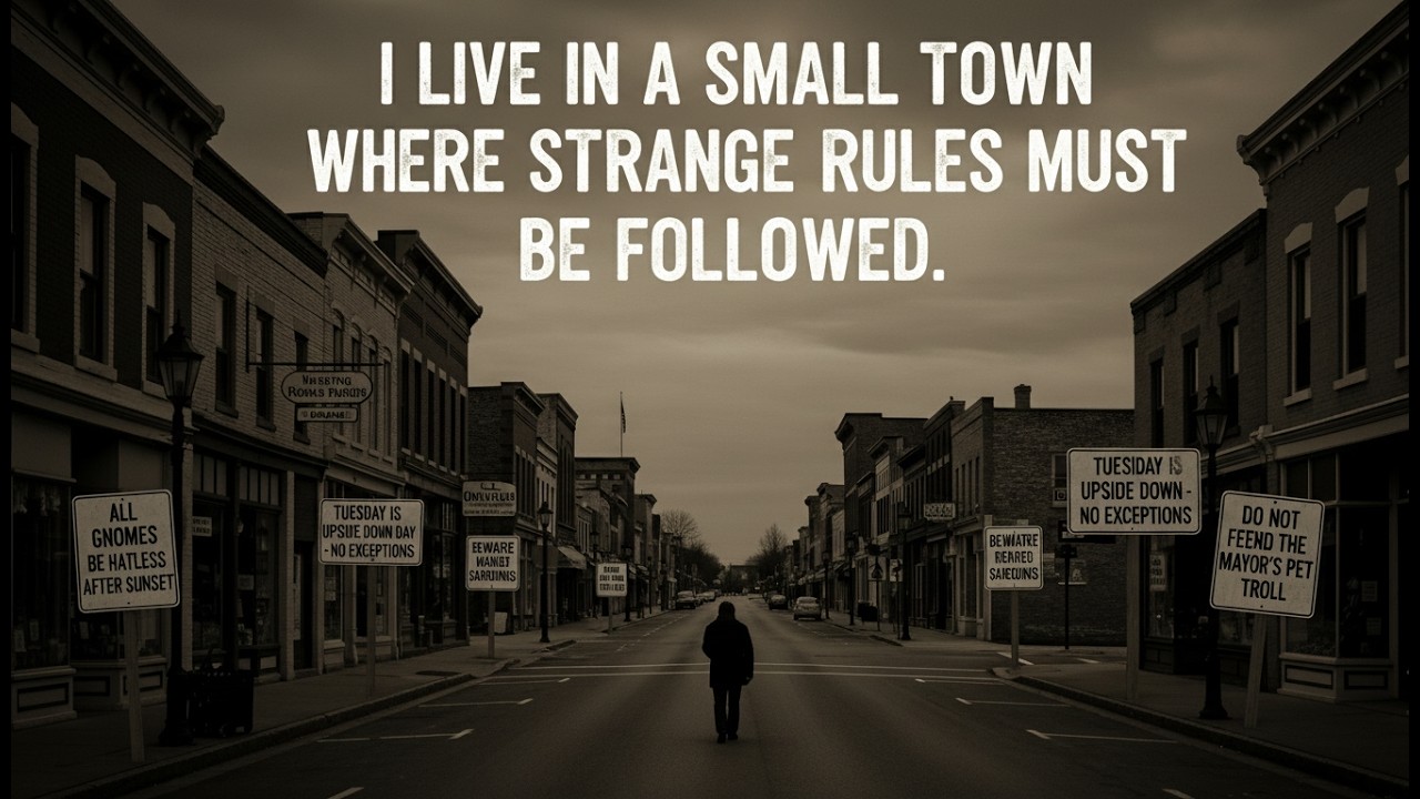 I Live in a Small Town Where Strange Rules Must Be Followed #ScaryStories #CreepyTales #creepypasta