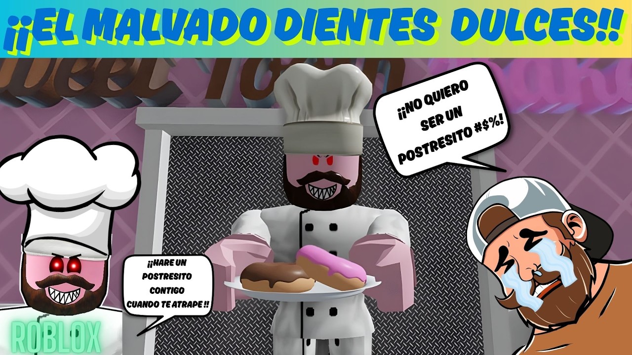 LA PASTELERIA DE DULCES DIENTES OBBY !! Roblox