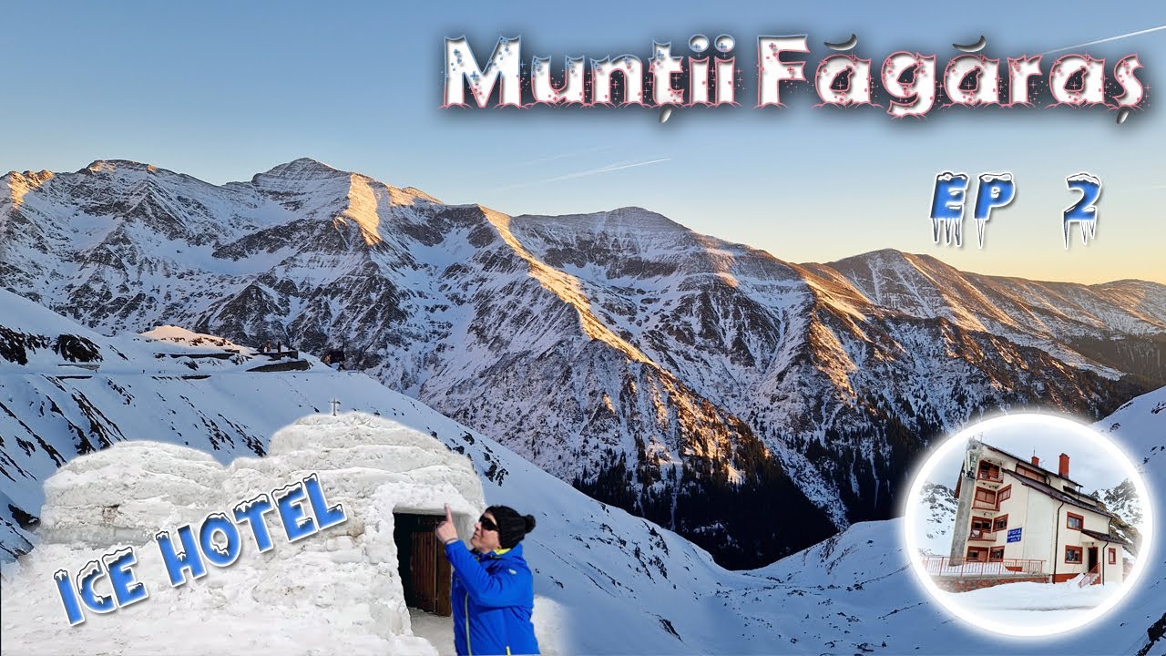 Muntii Fagaras Ep.2 Balea Lac| Hotelul de Gheata| Cum am petrecut primele doua zile din 2024 Romania