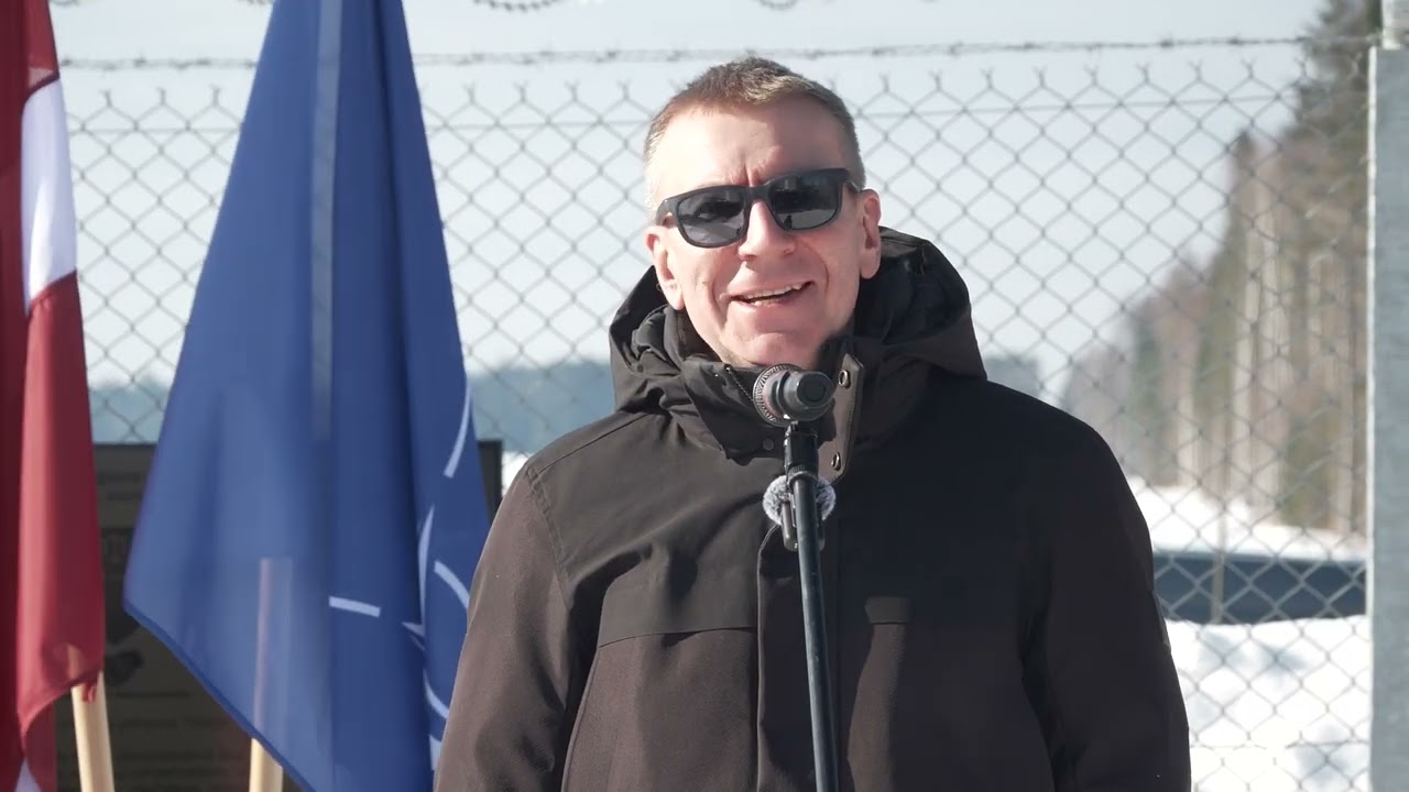 Valsts prezidenta dalība militārā poligona “Sēlija” kaujas šaušanas mācību zonas atklāšanā