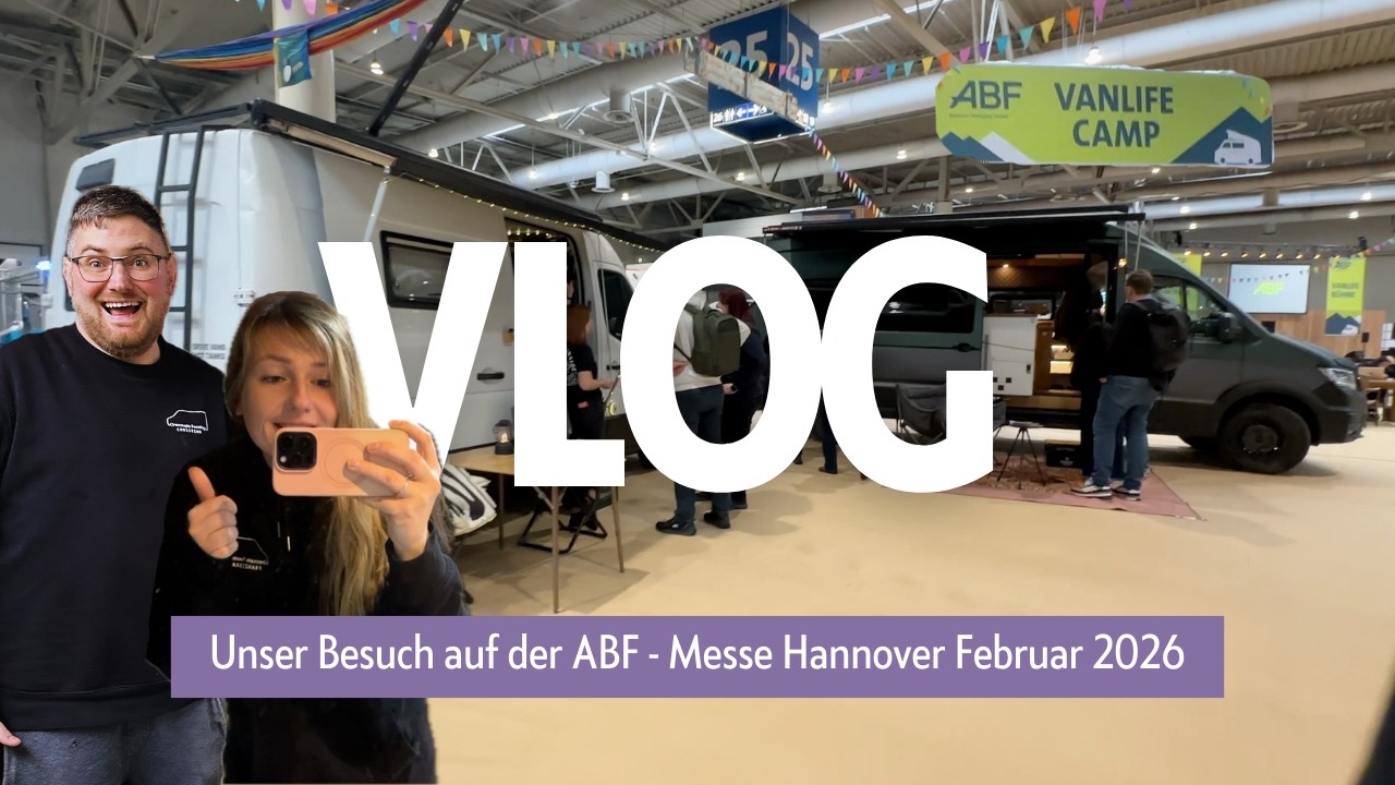 VLOG 20 | Unser Messe-Vlog aus Hannover - wir nehmen euch mit auf die ABF