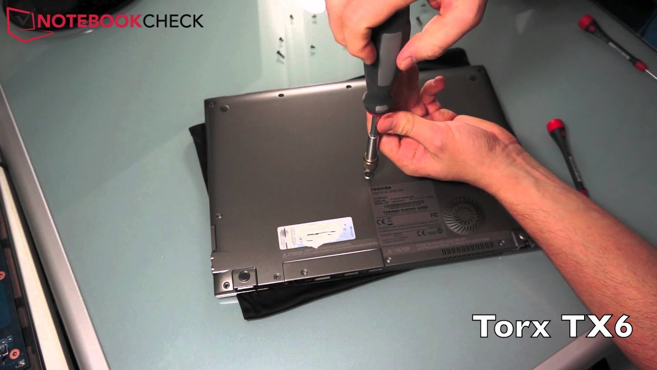 Toshiba Portege Z830 / Z835 Teardown (e.g. to upgrade the memory of the Ultrabook)