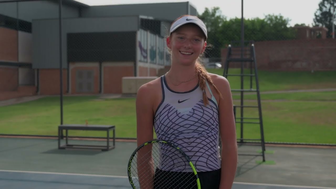 Jahnie van Zyl Tennis Profile Video