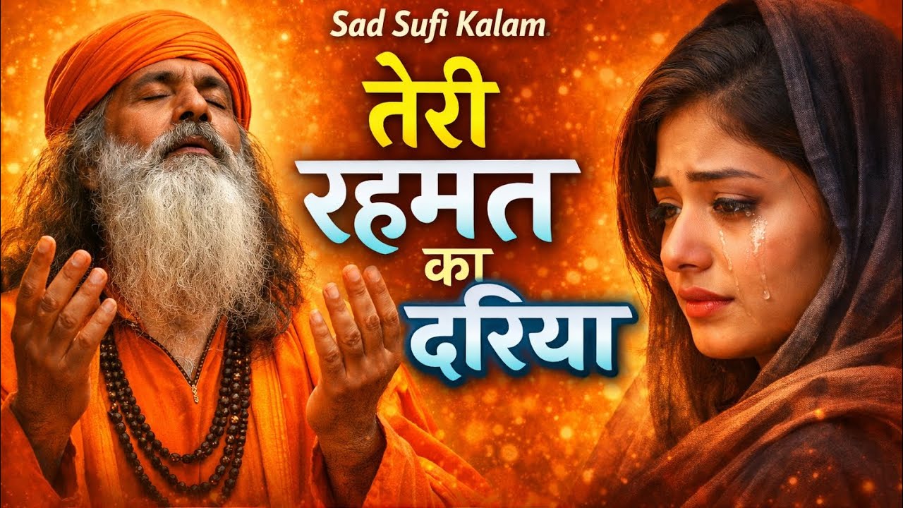 “टूटा दिल… तेरी रहमत का दरिया | Sad Sufi Kalam 2026”