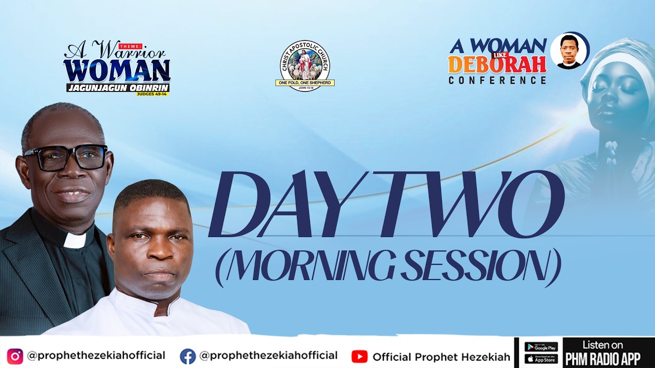 A WOMAN LIKE DEBORAH CONFERENCE 2026 || DAY TWO || MORNING SESSION || PHMEDIA LIVE BROADCAST