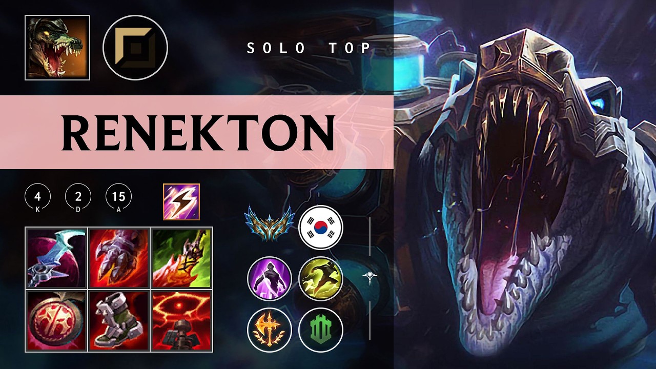 Renekton Top vs Ambessa - KR Challenger Patch 26.05