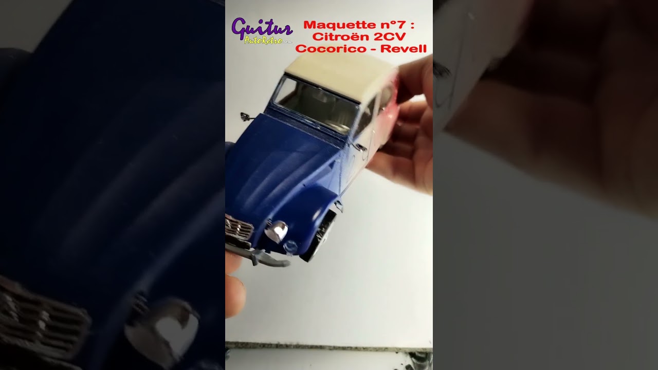 Maquette n°7 - Citroën 2CV Cocorico