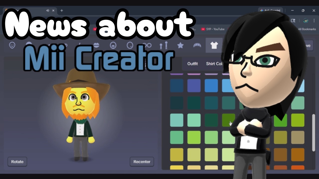 the feture of mii creator expliaed by a high school studen with austim