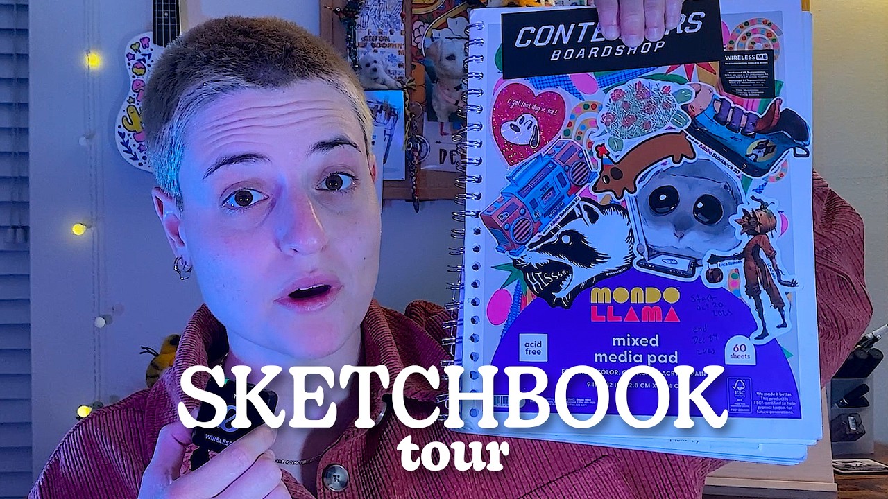 Inside the Chaotic Sketchbook of a Children's Book Illustrator