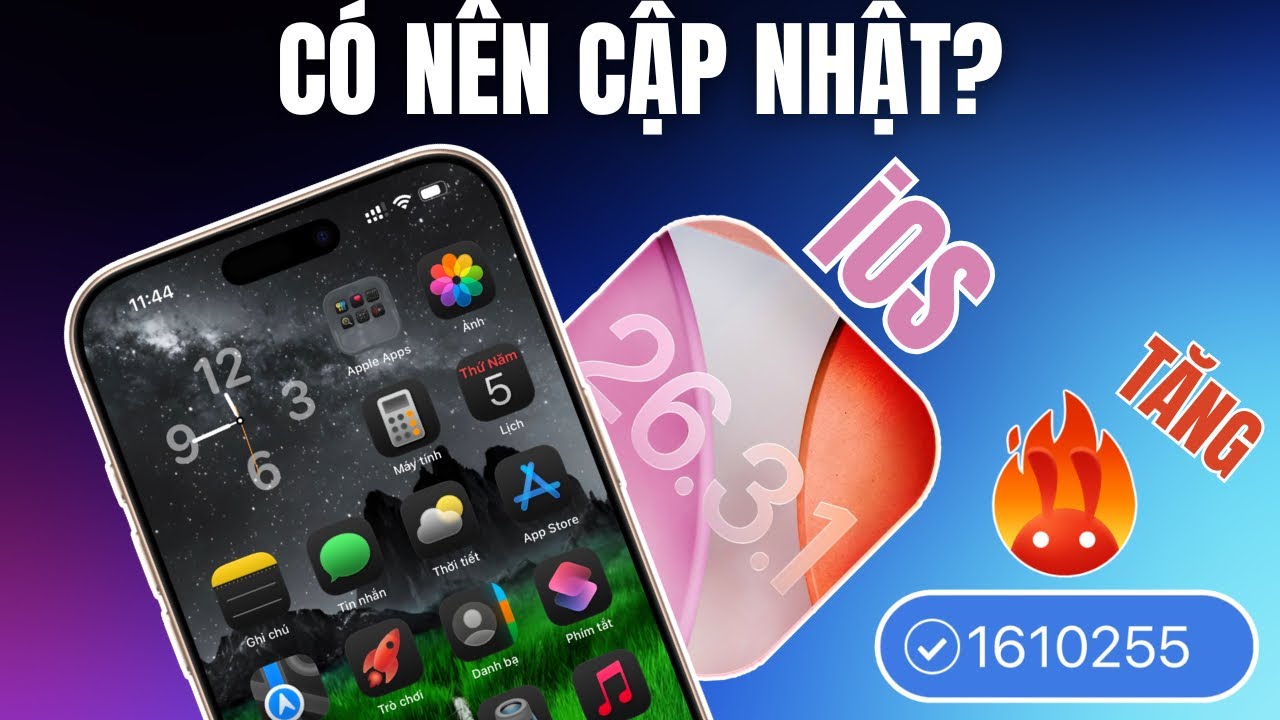 Trải Nghiệm Nhanh iOS 26.3.1 - Có Gì Mới? Có Nên Cập Nhật?