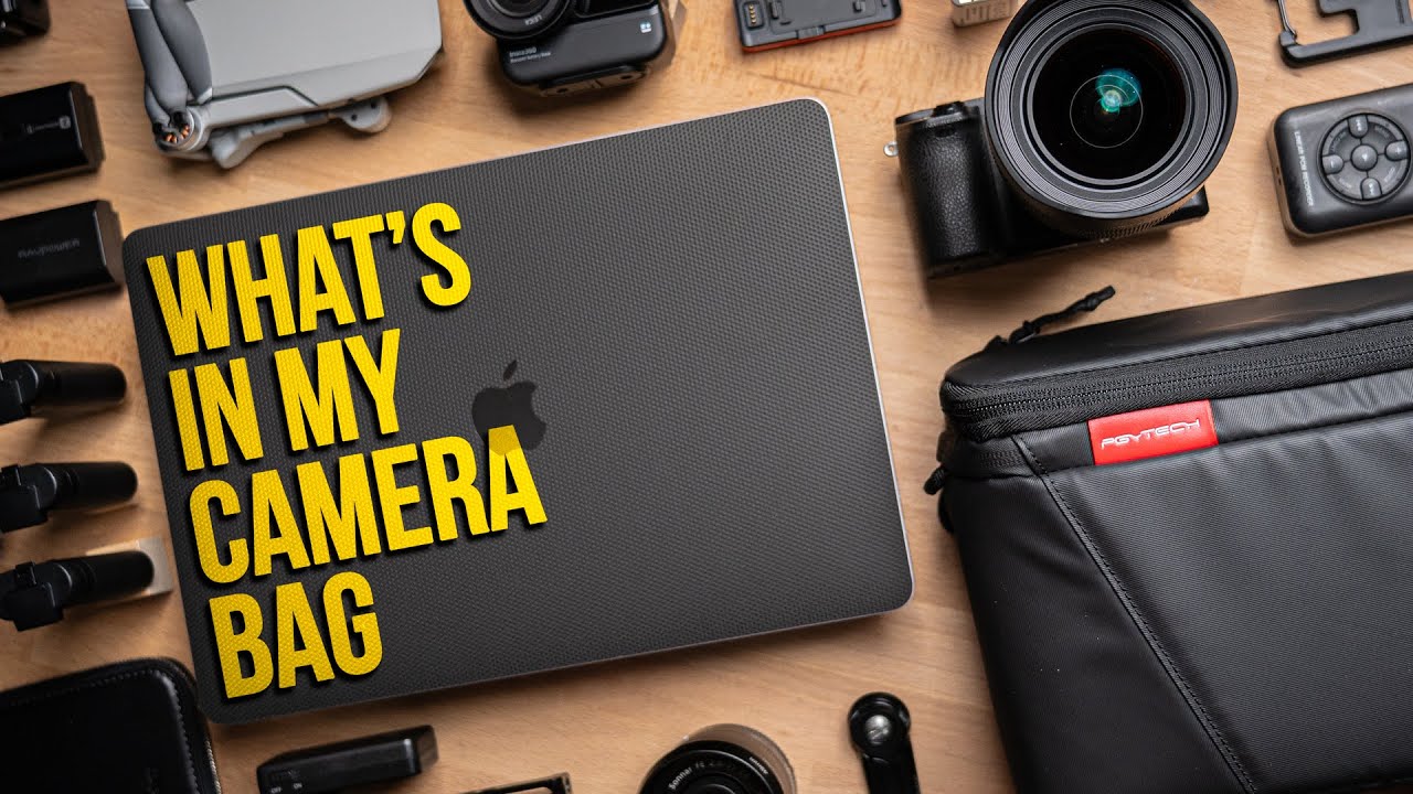 What's In My CAMERA Bag 2020 Ep. 16 - PGYTECH OneMo Camera Backpack