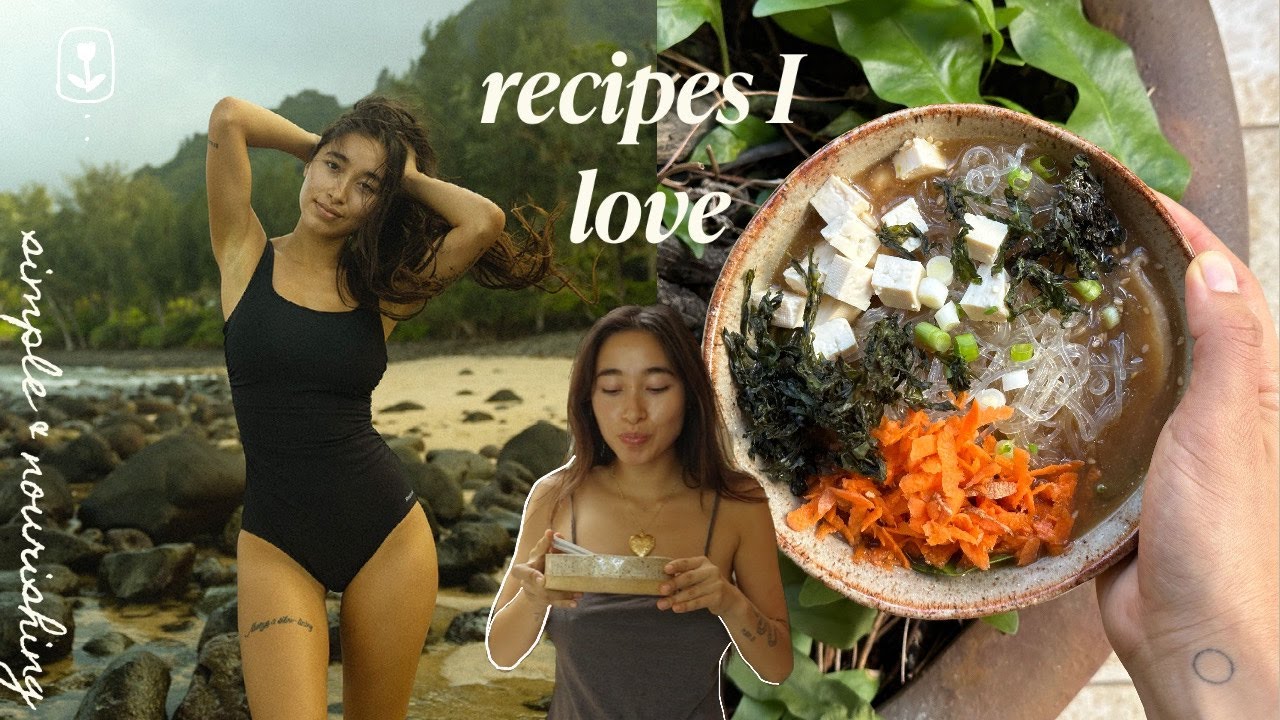 What I Eat in a Day To Feel Good | easy & plant based