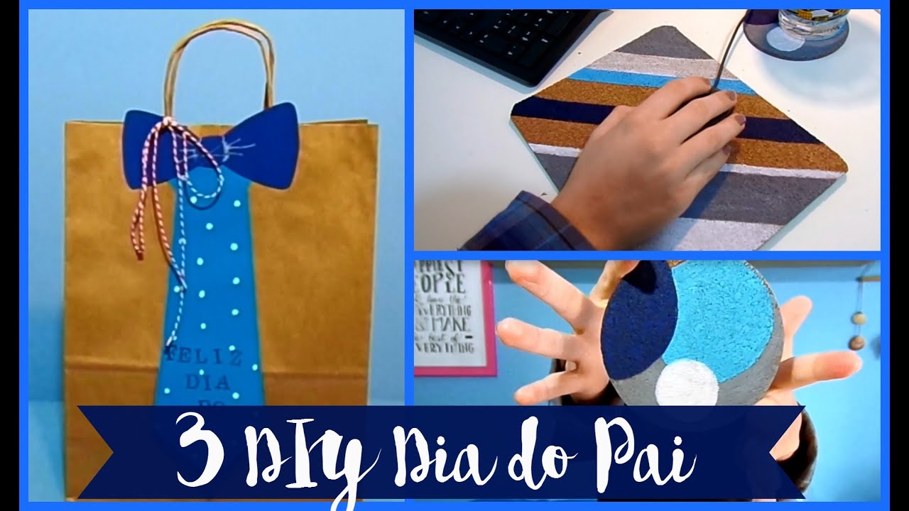 3 DIY Dia do Pai / 3 FATHER'S DAY DIY l Artimesophia
