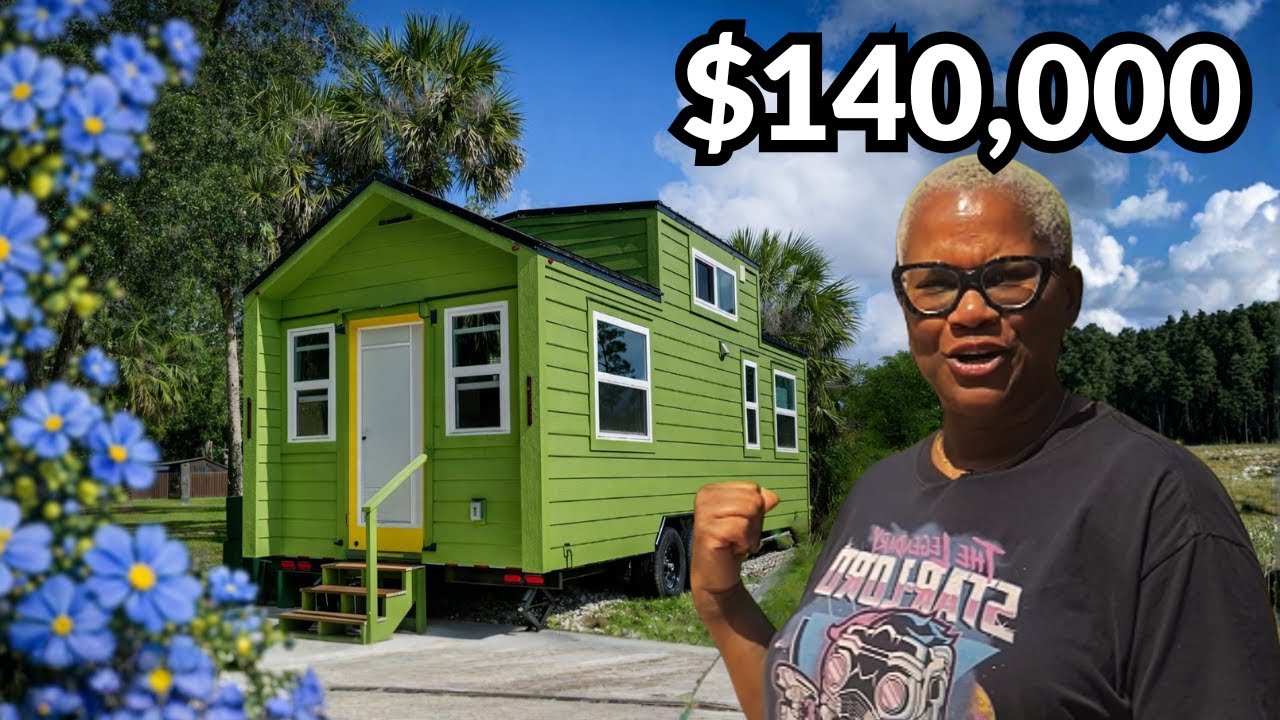 She Left NYC for a $140,000 TINY HOUSE in Florida - A Downstairs Bedroom Made Life Feel Easier