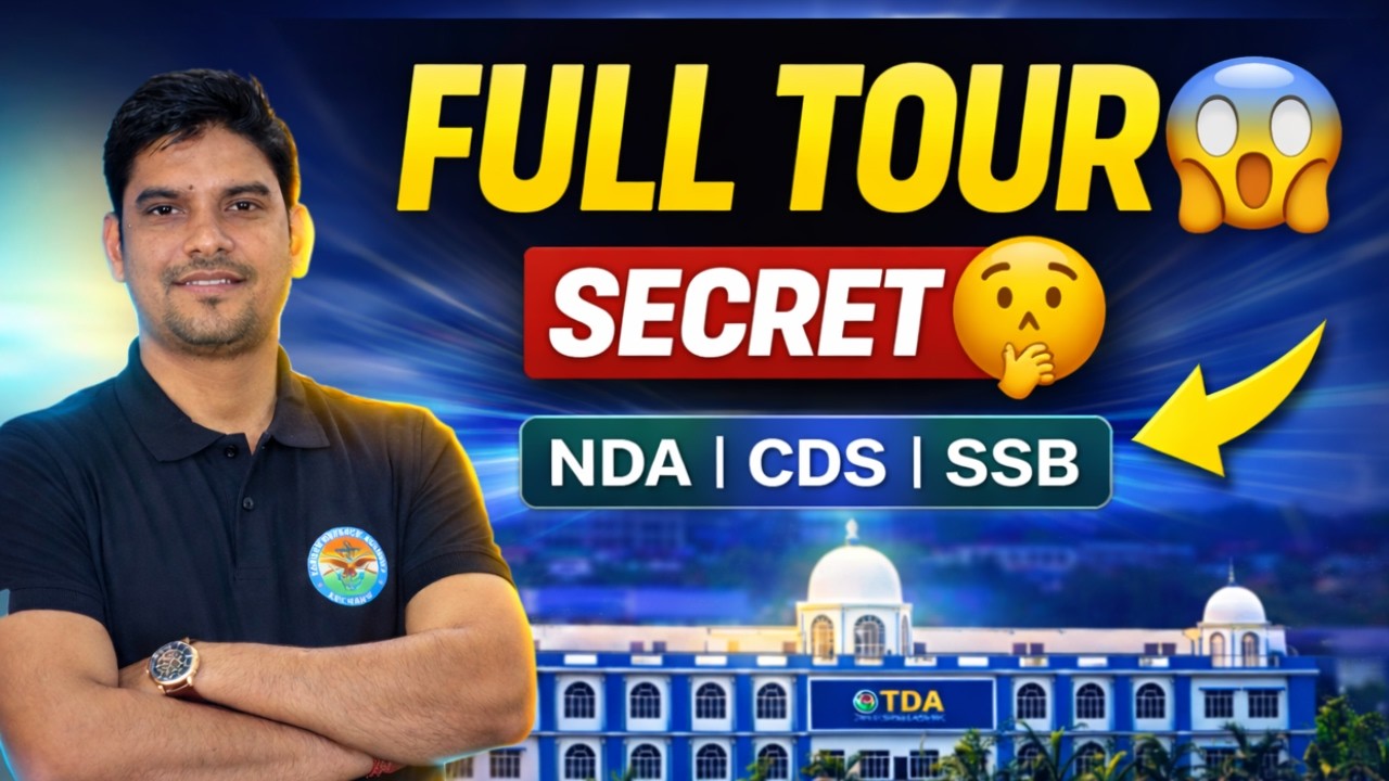 TDA Campus Complete Tour | India's Largest Residential Campus | Best NDA Coaching in Lucknow India