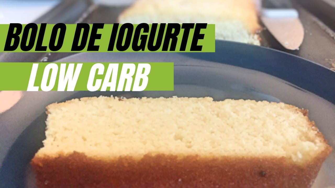 Bolo de iogurte low carb |Bolo low carb fofo e delicioso