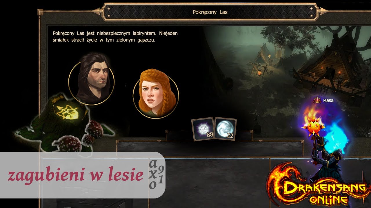Drakensang Online - Zagubieni w Lesie - Jak dostać się na Polanę Artayi