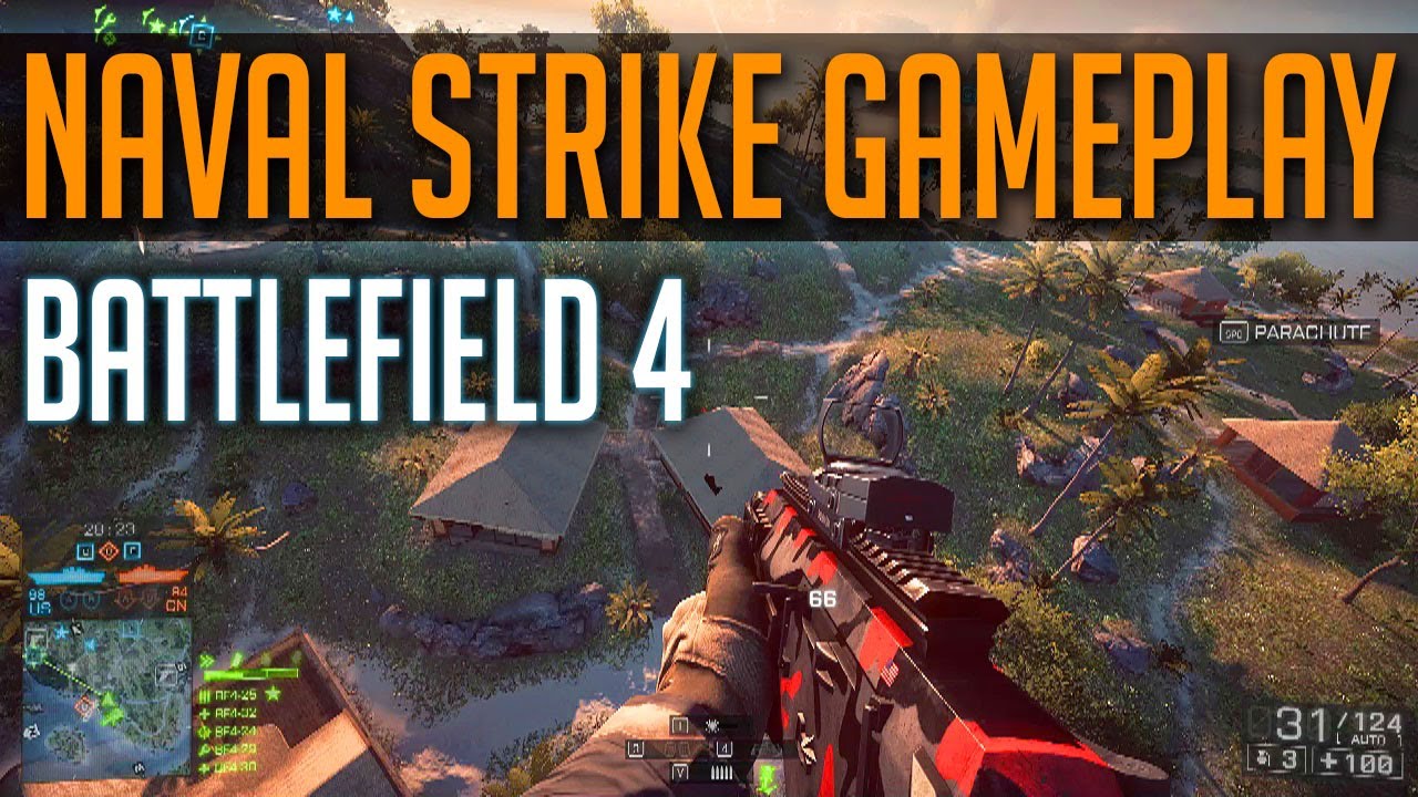 BF4 NAVAL STRIKE Gameplay - Carrier Assault w/ AR-160 (Battlefield 4 Naval Strike DLC)