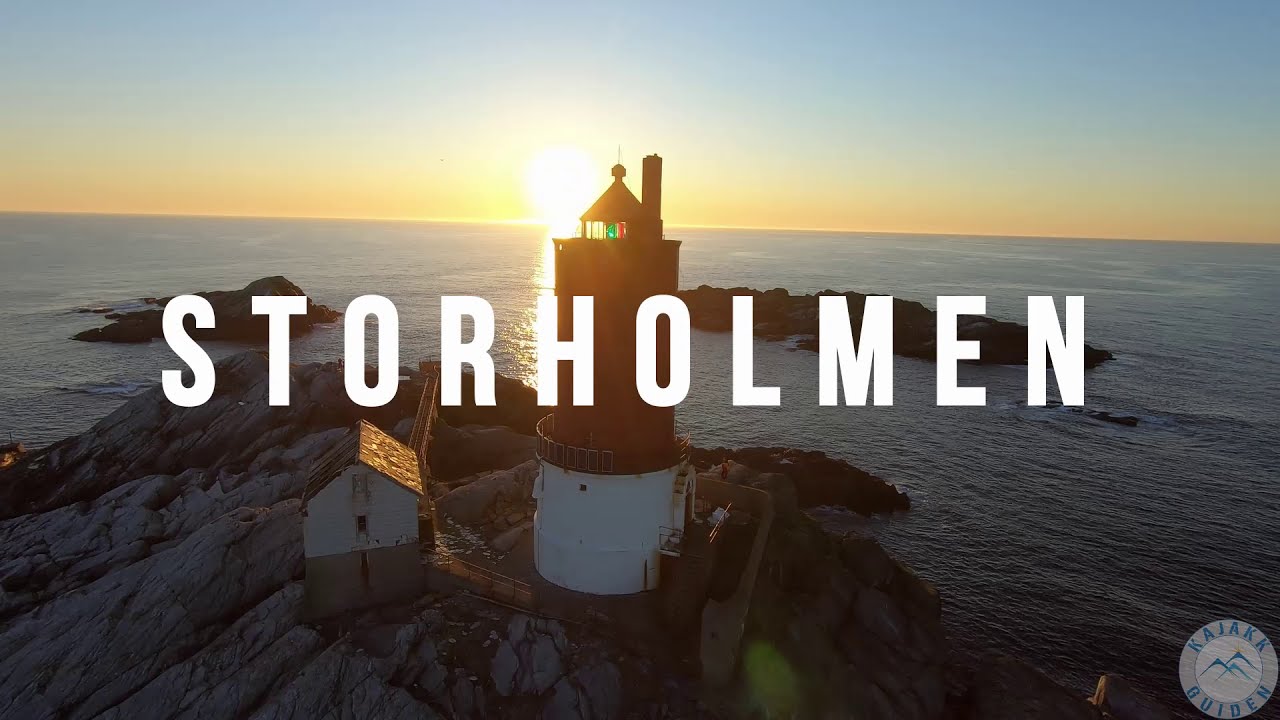 Storholmen fyr - I Giske kommune