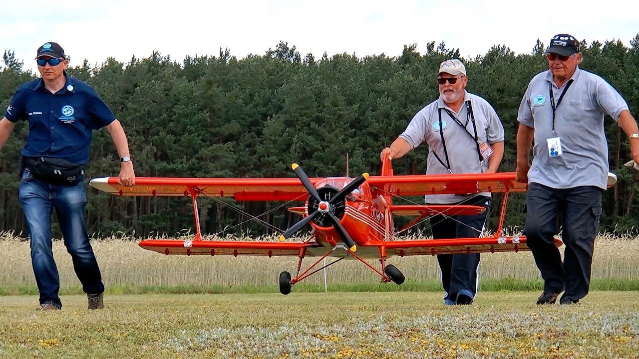 GIANT RC ANTONOV AN-2 AIRPLANE CRASH AT LANDING / Damelang Germany 2016