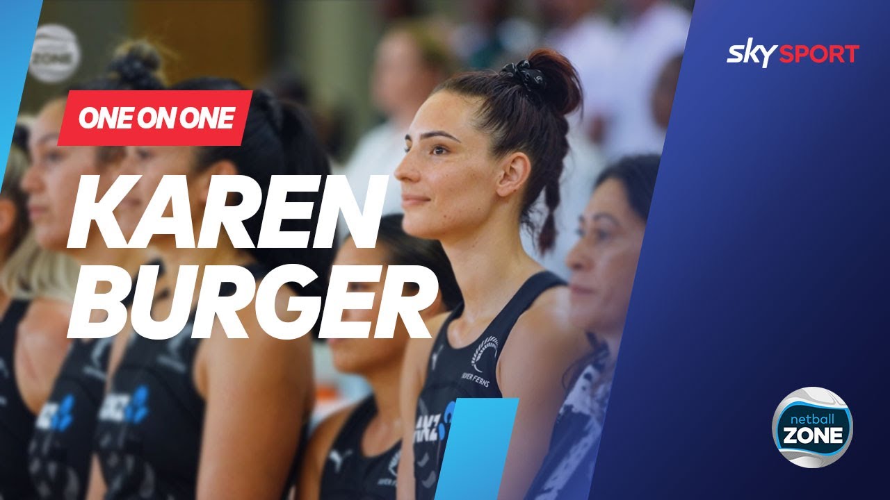 One on one with Karen Burger | ANZ Premiership | Netball Zone