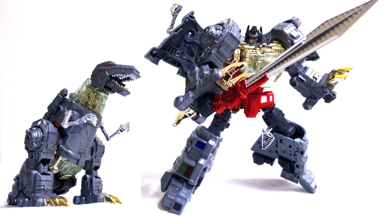 【超巨大合体ロボ修羅王 2/6】G1ダイノボット グリムロックっぽい人 ラス レビュー GCreation Shuraking SRK-03 Wrath not Dinobots Grimlock