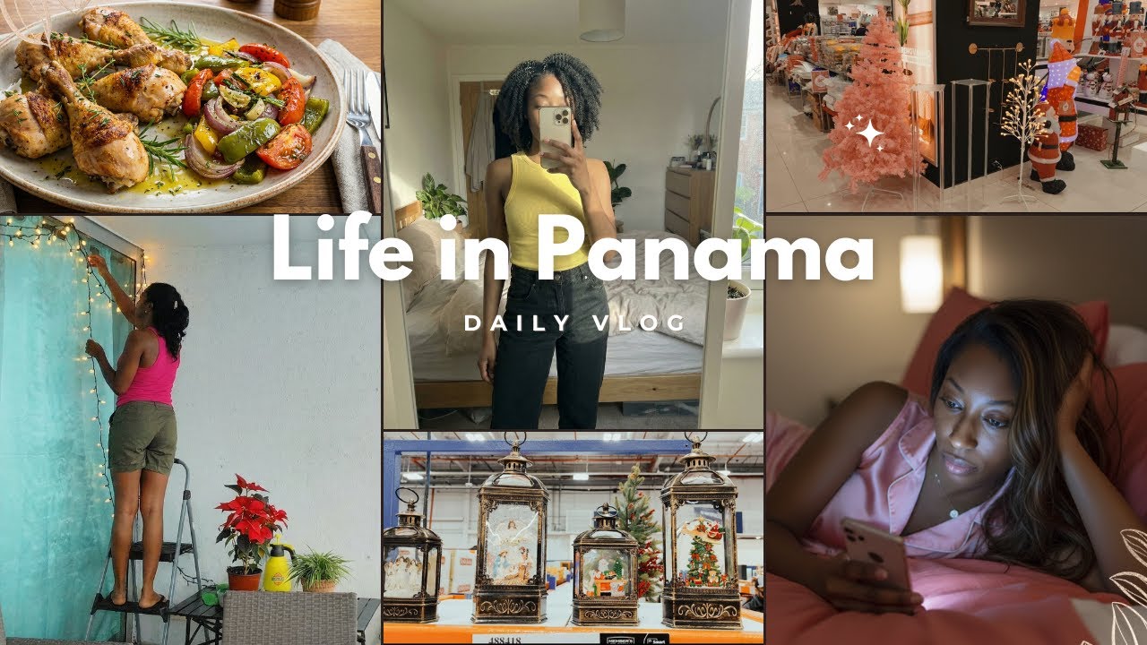 Slow Living in Panama | Christmas Decorate | Home Cooking | Grocery Shopping | Simple Living