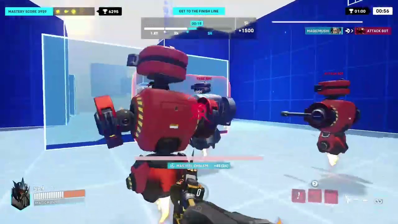 Overwatch 2 reinhart gauntlet
