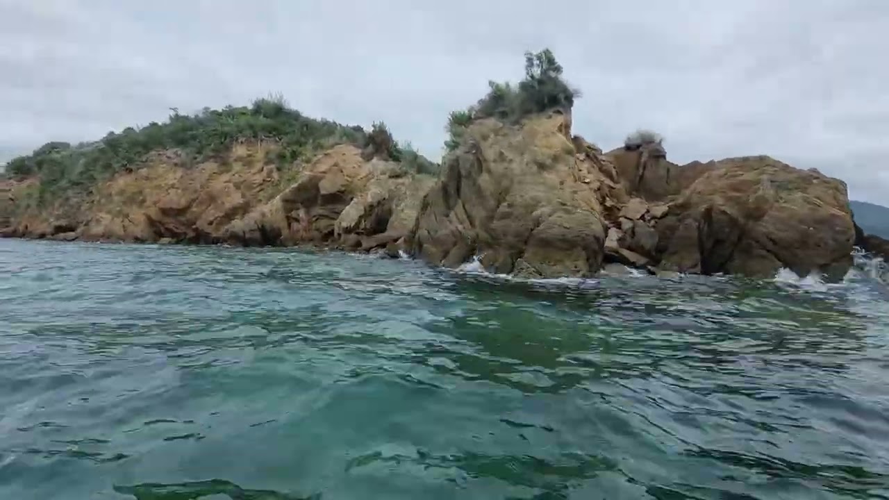rough and smooth paddle to Double Bay from Picton